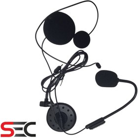 Resim Çelik jk526 wosen l kask intercom kulaklık type c girişli intercom kulaklığı +mikrofon 