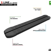 Resim D Uzun Şase S-Line Siyah Yan Basamak 223 Cm 2011-2015 Parça 