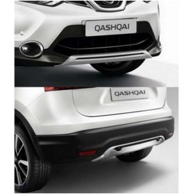 Resim autogp Nissan Qashqai Cross Over Paket Difüzör Seti 2014 / 2017 Uyumlu 