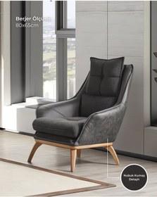 Resim Velura Home & Living Azir Koltuk Takımı & Bazalı Yataklı Koltuk Takımı - Nubuk Bukle Kumaş 