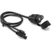 Resim Haashu Bmw R1200GS R1250GS Için Motosiklet USB Çift Soket F700GS F800GS F800GS F850GS Kayıpsız Çizgi ile Adv Aksesuarları (Yurt Dışından) 