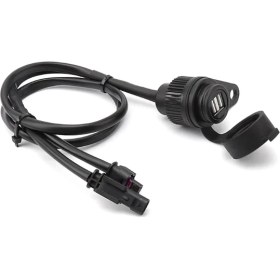 Resim Haashu Bmw R1200GS R1250GS Için Motosiklet USB Çift Soket F700GS F800GS F800GS F850GS Kayıpsız Çizgi ile Adv Aksesuarları (Yurt Dışından) 