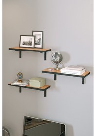 Resim Duvar Rafı Uçan Raf Duvar Rafı Tv Rafı Kitaplık Rafı 80 X 19 Cm Çam Çam 