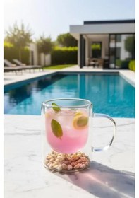 Resim Olbia Çift Cidarlı Bardak 300ml T6406 Şeffaf 