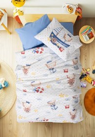 Resim Cotton Box Bebek Nevresim Takımı Seaman Mavi 