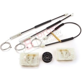 Resim Ford Focus Mk3 2011-2017 İçin Ön Sol Cam Kriko Tamir Seti 