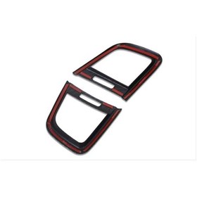 Resim Cr-v 2017+ Içın Uyumlu Karbon Menfez Kaplama 2 Parca 