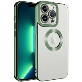 Resim gaappy Oli Serisi Apple iPhone 12 Pro Yeşil Kapak 