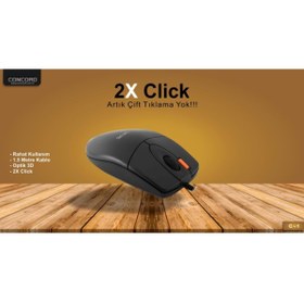 Resim Concord Mouse C-1 2x Mouse 