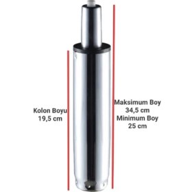 Resim Ard Koltuk Mudur Koltuğu Amortisoru +Piston 