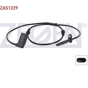 Resim Zegen-zas1229 - Abs Sensoru On Sol Mercedes C Serısı W205 201 