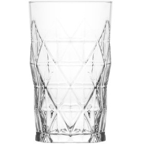 Resim LAV Keops Cam Meşrubat Bardağı 6'lı 460 ml (Büyük Su/Kokteyl/Soğuk Kahve Bardağı ) 