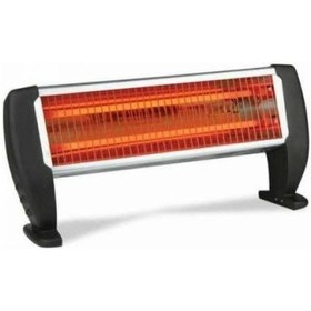 Resim Akel Yakut AS-1000 1500 W Quartz Isıtıcı Siyah 