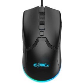 Resim Claw's Cerberus Pixart PAW3519 Sensörlü 4200 Dpi Wide Rgb Özel Abs Doku Kablolu Gaming Mouse - Siyah 