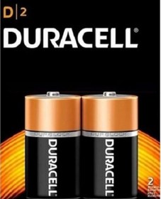 Resim Duracell D Büyük Boy Pil 2 Li Kartela 