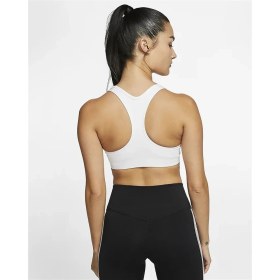 Resim Nike W Nk Df Swsh Nonpded Bra Kadın Beyaz Sporcu Sütyeni - BV3630-100 