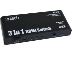 Resim upTech Ultra Hd - 2160p - 3d - 3 Giriş 1 Çıkış Hdmı Switch ( Birleştirici ) Kx-1010 