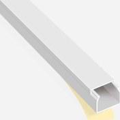 Resim Mutlusan Kablo Kanalı Yapışkanlı Beyaz (2M.) 25*25 mm 