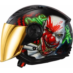 Resim Ls2 Aırflow 2 Happy Dreams Mat Kask (Sarı Vizör) 