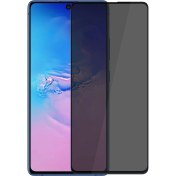 Resim Hesaplı Dünya Samsung Galaxy S10 Lite Gizlilik Korumalı Cam Ekran Koruyucu 