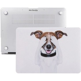 Resim Apple Uyumlu MacBook Air M1 Kılıf 13inç Dog01nl Touchıd'li M1 Air A2337 A2179 A1932 İle R-272 