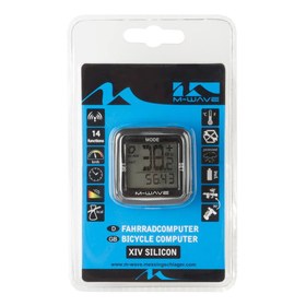 Resim M-WAVE XIV Kablosuz Kilometre Saati Silikon 14 Fonksiyonlu KMS-302 