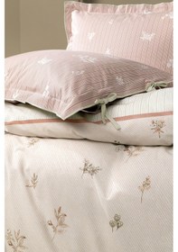 Resim Yataş Teny Tek Kişilik Ranforce Nevresim Seti - Bej 