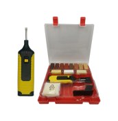 Resim Kangvka Ahşap Zemin Onarım Seti, Yıkama/çizik Tamiri, Sıcak Erime 100 C, Şarjlı Pil Yok , Ev Tamir Aletleri Paketi Stokta 