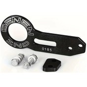 Resim Hightower Siyah Jdm Yarış Araçları Römork Çeki Kancası Büyük Dekoratif Arka Çekme Kancası 