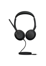 Resim Jabra Evolve2 50 Duo Usb-c/a Ms Kablolu Kulak Üstü Kulaklık 