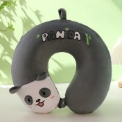 Resim Jump Rabbit Karikatür Hafızalı Köpük U Şeklinde Boyun Yastığı (Yurt Dışından) 