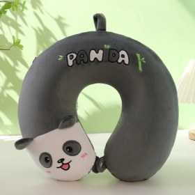 Resim Jump Rabbit Karikatür Hafızalı Köpük U Şeklinde Boyun Yastığı (Yurt Dışından) 