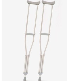 Resim Medikalbim Koltuk Değneği Alüminyum Ithal Pimli Medium Orta Boy 
