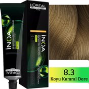 Resim Loreal Professionnel Inoa - Amonyaksız Saç Boyası No: 8.3 Açık Kumral Dore 60g 