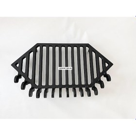 Resim Prizmatik Döküm Izgara Şömine Izgarası 74 Cm X 44 Cm X 40 Izgara 