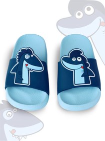 Resim Denokids Shark Erkek Çocuk Terlik 