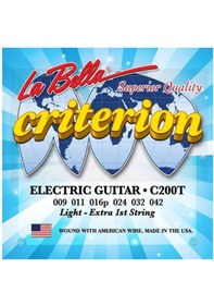 Resim La Bella C200T 09 Elektro Gitar Tel 