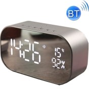 Resim Yue Store S2 Masaüstü Alarm Bloğu Hoparlör (Silver Gray) (Yurt Dışından) 
