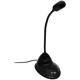 Resim Unico T21 Siyah Masa Üstü Pc Laptop Bilgisayar Uyumlu Mikrofon 