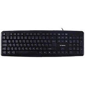 Resim Torima TK-01 Kablolu Standart Siyah Q Klavye 