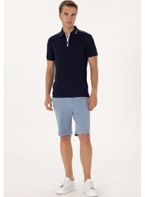 Resim U.s. Polo Assn. Erkek Mavi Şort Örme 50298082-vr036 Mavi 