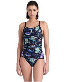 Resim Arena Fun Planet Naıto Kadın Yüzücü Mayosu 007529550 Çok Renkli 