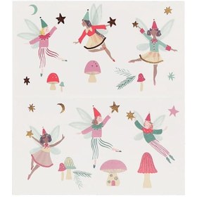 Resim Meri Meri - Fairy Temporary Tattoos - Yeni Yıl Perileri Geçici Dövme 