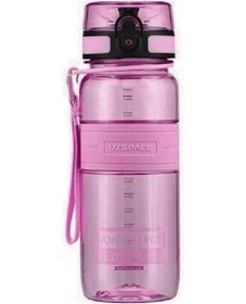 Resim Uzspace Pipetli Trıtan Matara 650 Ml Koyu Pembe 