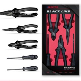 Resim İzeltaş Black Lineset (5 Parça) 