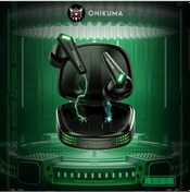Resim Prestigegoods Onikuma T308 Tws Kulak İçi Bluetooth 5.3, 10mm Dinamik, 40ms Gecikme, Kablosuz Stereo Müzik Kulaklık 