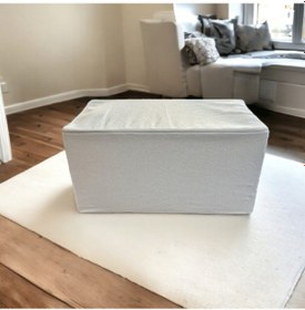 Resim Hurç Melanj, Astarlı, Tekli, Beyaz, Büyük Boy 50x50x100 Beyaz 