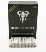 Resim White Elephant 150 Li 9 Mm. Karbon Pipo Filtre Filitresi Rc30 Uyumlu 