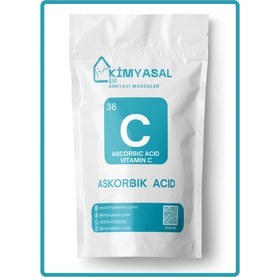 Resim ASKORBIK ACID-ASCORBIC ACID VITAMIN C hammadde 100g 