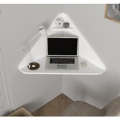 Resim Dekorister Homeoffice Köşe Çalışma Masası Beyaz 